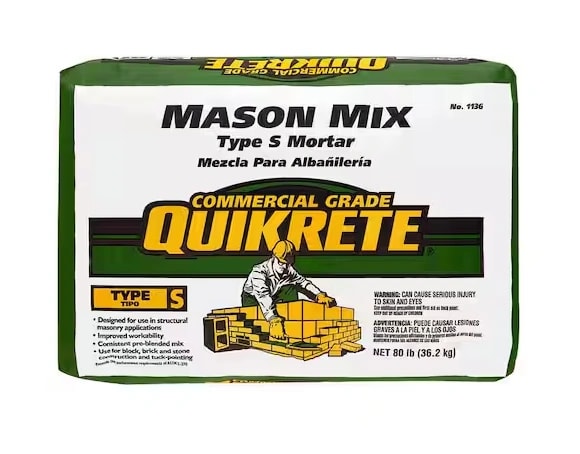 Mason Cement Mix — Type S Mortar, official product image
