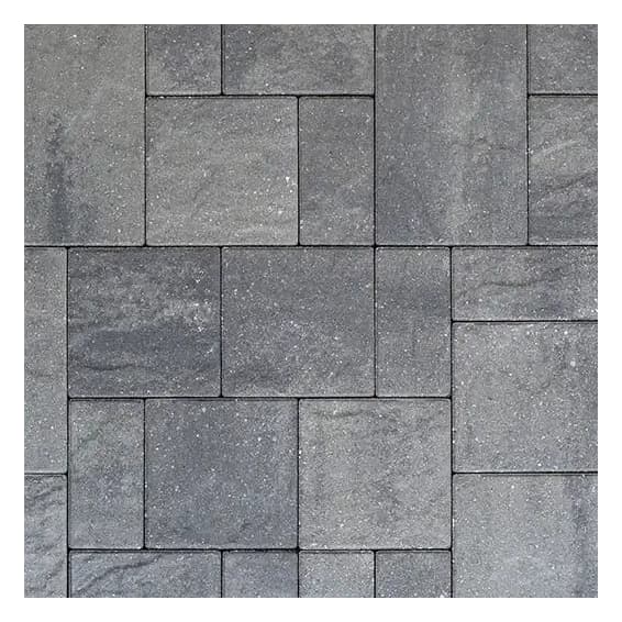 Smoke concrete pavers